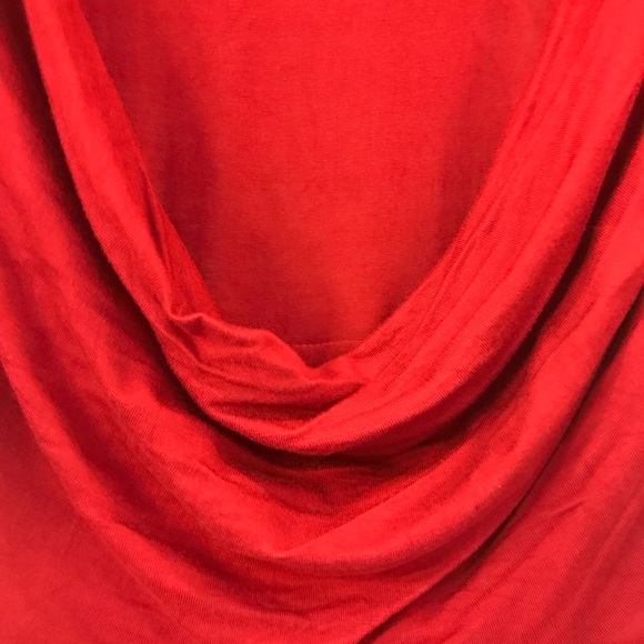 Burgundy fitted dress by Lulu size small - Picture 2 of 5